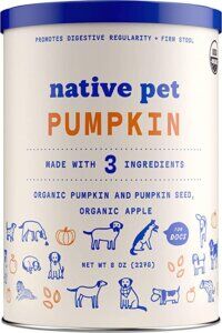 Native Pet Organic Pumpkin for Dogs