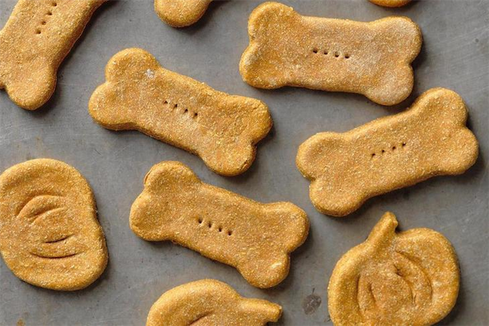 pumpkin ginger dog biscuits